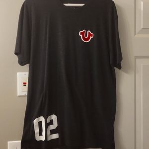 True Religion Large 50% Cotton T Shirt